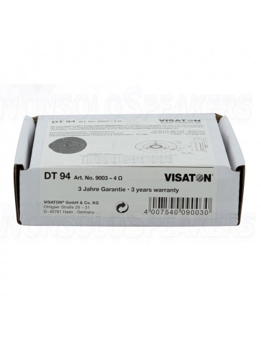 Visaton DT 94 - 4 Dome Tweeter 20 mm