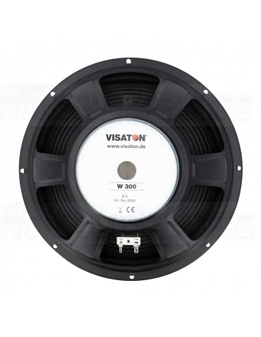 Visaton VS-R10S/8, takmonterbar, svart, 20 W, 30 W, 8 ohm (O), 100