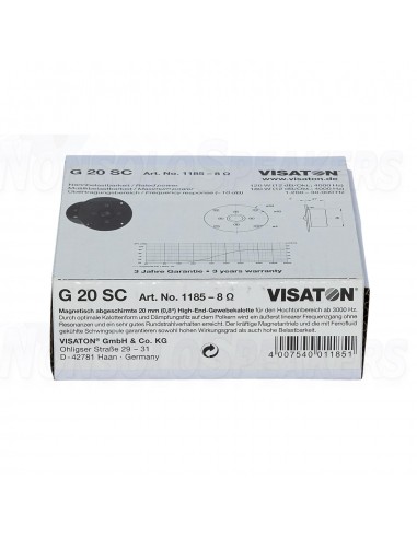 Visaton G 20 SC Dome Tweeter