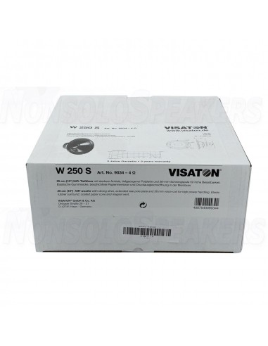 Visaton W 250 S - 4 10" HiFi Woofer 4 Ohm