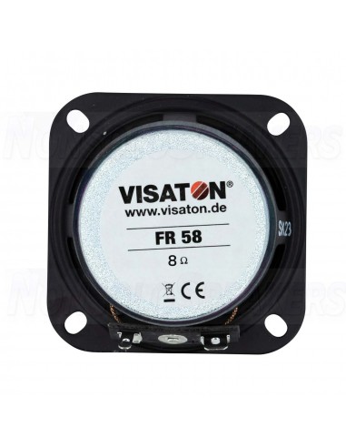 Visaton FR 58 - 8 2.3" Full-Range Speaker 8 Ohm