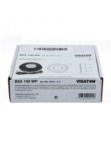Visaton BSX 130 WP Bass Shaker
