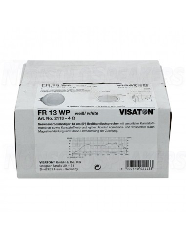 Visaton FR 13 WP - 4 Outdoor Full-Range Speaker White