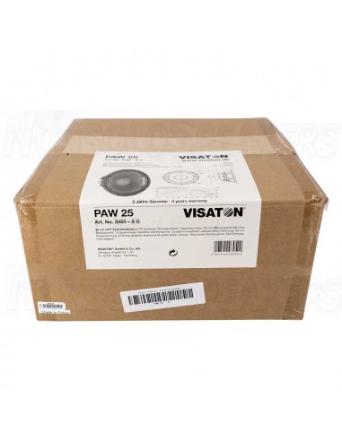Visaton PAW 25 - 8 Bass-midwoofer 10" 8 Ohm