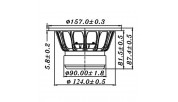 TangBand W5-2106 fullrange 5",157 mm, 8 ohm