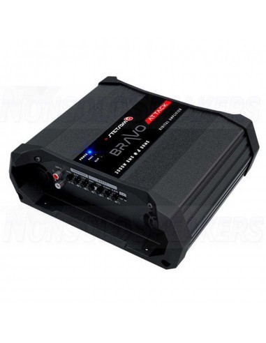 Stetsom BRAVO3000_4ATCK Digital Car Amplifier -4ohm Attack line