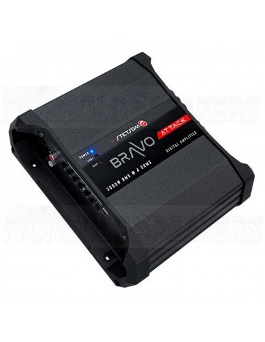 Stetsom BRAVO3000_4ATCK Digital Car Amplifier -4ohm Attack line