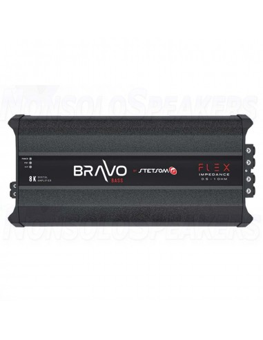 Stetsom BRAVOFLX8K Car Digital Amplifier - 0.5-2ohm