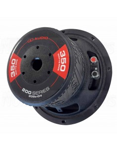DD Audio 208e-D4 Subwoofer 2x4 ohm 20cm 2