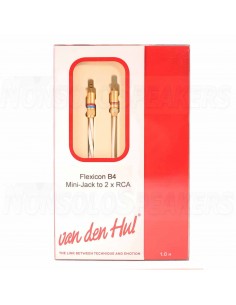 Van den Hul The Flexicon B4 stereo 3.5 jack RCA adapter 2