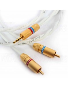 Van den Hul The Flexicon B4 stereo 3.5 jack RCA adapter