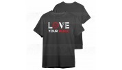 DIGITAL DESIGNS LOVE YOUR MUSIC 2023 T-shirt L Black