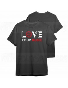 DIGITAL DESIGNS LOVE YOUR MUSIC 2023 T-shirt M Black