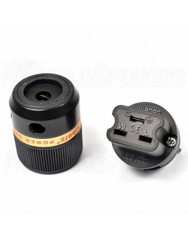 Viborg VF520R - Connector IEC 20A/125V 16A/250V Copper
