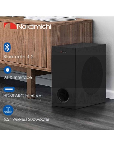 Nakamichi Apollo 220 Bluetooth Soundbar with Subwoofer