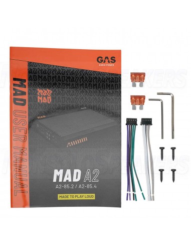 GAS MAD A2-85.4 4-channel amplifier