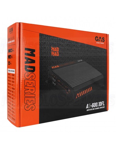GAS MAD A2-600.1DFL 1-channel amplifier