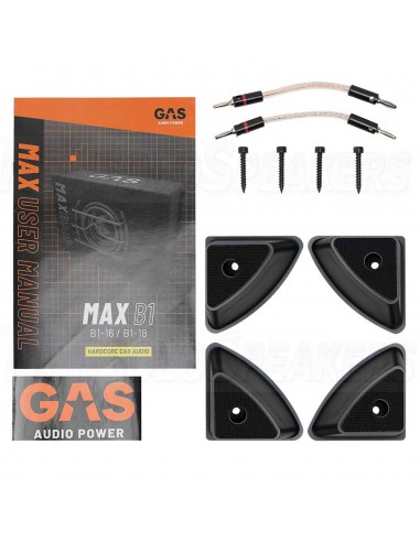 GAS MAX B1-16 subwoofer in box 6,5"