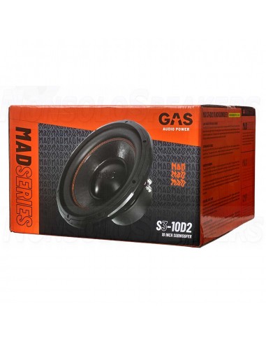 GAS MAD S3-10D2 subwoofer 10"