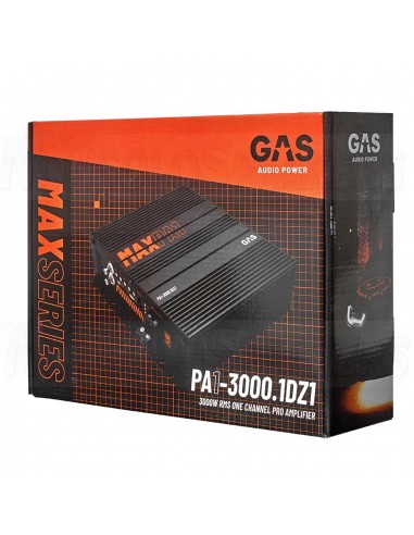 GAS MAX PA1-3000.1DZ2 1 channel amplifier