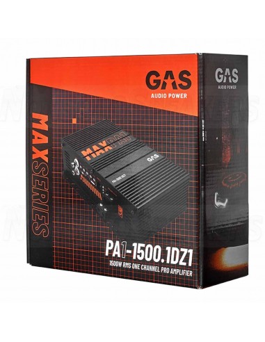 GAS MAX PA1-1500.1DZ1 1-channel amplifier