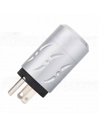 VIBORG VM502R Connector - Aluminum Container Pure Copper Rhodium Plated USA