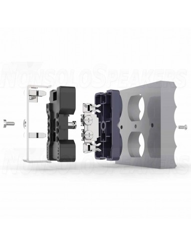 Viborg VM01R US Wall Socket Copper + Aluminum Plate