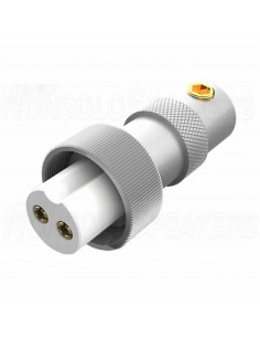 VIBORG GX12G 2 Pin Gold Plated Copper Connector - 8mm Diameter
