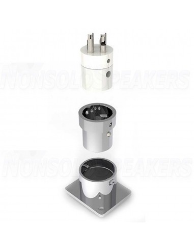 VIBORG CF203R XLR 3 Pin Socket Female - Pure Copper Rhodium Plated