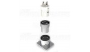 VIBORG CF203R XLR 3 Pin Socket Female - Pure Copper Rhodium Plated
