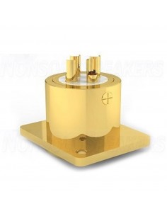 VIBORG CM203G XLR Male Socket - Gold Plated Pure Copper 2