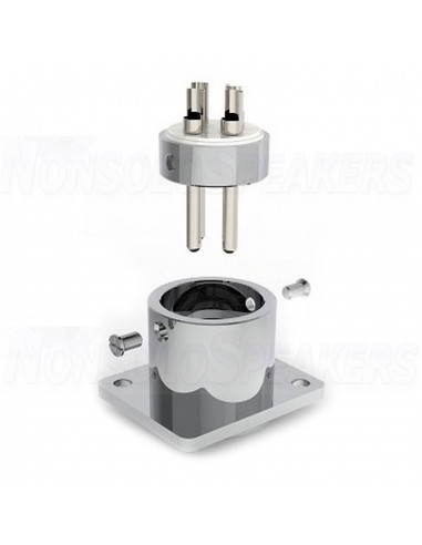VIBORG CM203R XLR Male Socket - Pure Copper Rhodium Plated