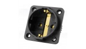Viborg Audio VE01G Schuko Gold Plated Copper Wall Socket - 250V 16A