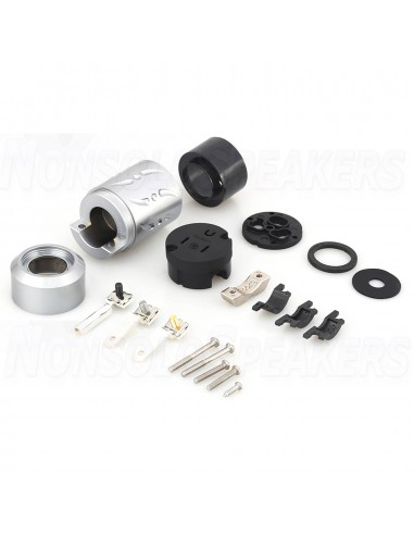 Viborg Audio VM502S Copper silver plated USA connector Aluminum container