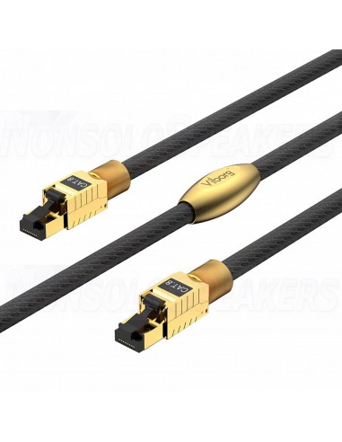Viborg LAN8 Ethernet RJ45 LAN cable 1m - pure silver conductor with cryogenic treatment