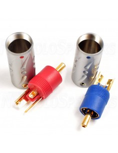 Viborg Audio VR105G Gold Plated RCA Connector - PAIR - 2