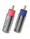 Viborg Audio VR105G Gold Plated RCA Connector - PAIR -