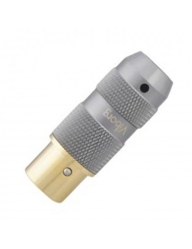 Viborg XF202GB Pure Copper Female XLR Connector Gold Plated Black