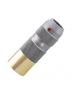 Viborg XF202GR Pure Copper Female XLR Connector Gold Plated Red 2