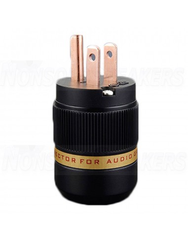 Viborg VM501 USA Standard Power Connector 15A Pure Copper No Plating
