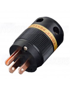 Viborg VM501 USA Standard Power Connector 15A Pure Copper No Plating
