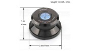 VIBORG LP320B Black Aluminum Stabilizer with bubble and strobe 320gr
