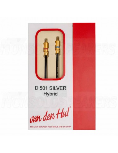 Van Den Hul  D–501 Silver stereo cable rca