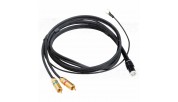 Van Den Hul  D–501 Silver stereo cable RCA - TAC