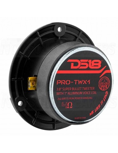 DS18 PRO-TWX1 3.8" Super Bullet Tweeter 1" 4-Ohm