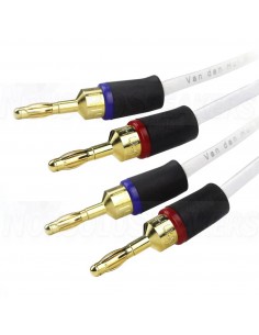 Van den Hul THE SNOWLINE Speaker Cable Silver Plated OFC With Banana plug