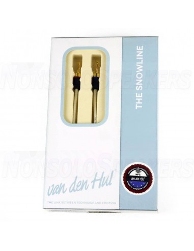 Van den Hul THE SNOWLINE Speaker Cable Silver Plated OFC With Banana plug