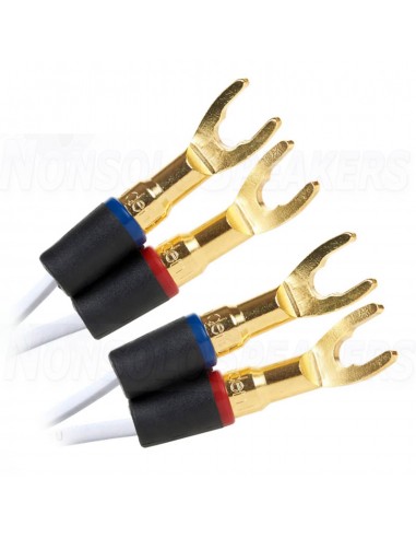 Van den Hul THE SNOWLINE Speaker Cable Silver Plated OFC Spade Connector