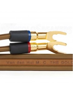 Van den Hul THE GOLDWATER Silver Plated OFC Copper with Spade 2