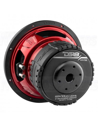 DS18 GEN-XX10.4DHE 10" High Excursion Subwoofer 4-Ohm